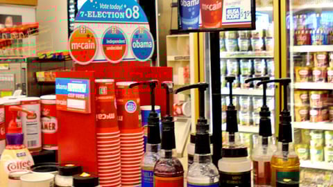 7-Eleven '7-Election' Coffee Station
