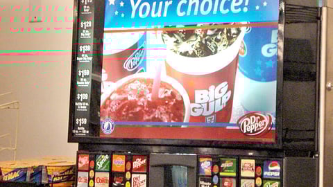 7-Eleven 'Your Choice' Beverage Fountain Translite
