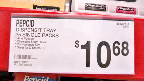 Sam's Club 'Great for C-stores' Price Sign