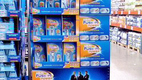 Gillette Fusion Champions Pallet