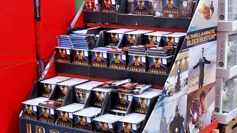 Costco 'Iron Man' DVD Pallet