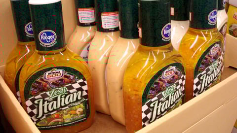 Kroger Salad Dressing Daytona 500 Packaging