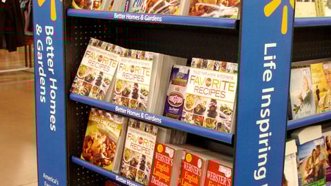 Walmart 'Better Homes and Gardens' Cookbook Pallet