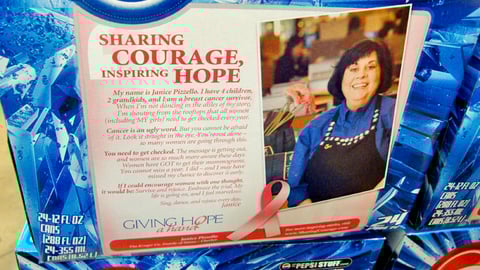 Kroger Pepsi 'Giving Hope' Packaging