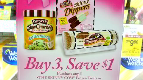 Safeway Nestle Pink Cooler Cling