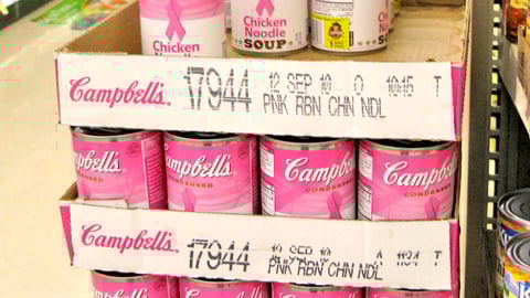 Campbell's Pink Can Packaging