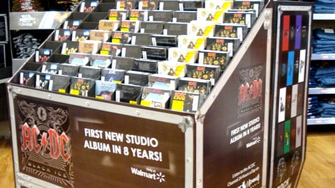 Walmart AC/DC 'Black Ice' Half-Pallet
