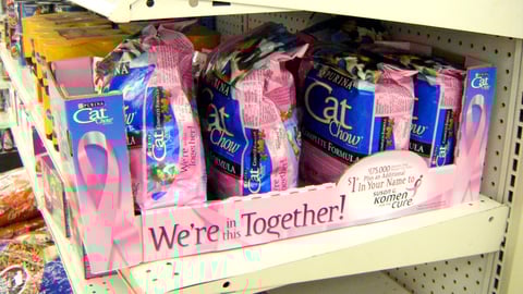 Purina Cat Chow Pink Cut Case