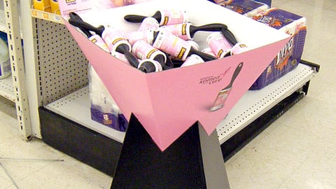 Scotch Pink Lint Roller Dump Bin