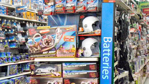 Walmart 'Speed Racer' Toy Endcap
