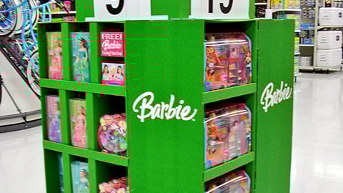 Barbie Walmart Holiday Pallet 