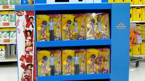 Walmart 'High School Musical' Dolls Pallet