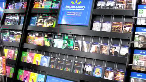 Walmart Digital Music In-Line Display