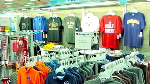 Meijer College Sports Apparel Merchandising