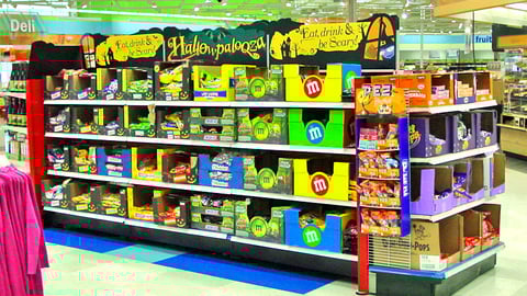 Meijer 'Hallowpalooza' Candy Gondola