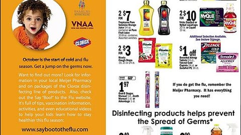 Meijer Clorox 'Say Boo to the Flu' Feature