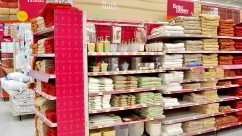 Walmart Better Homes Bath Gondola