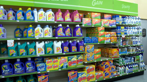 Family Dollar Household Cleaning Aisle