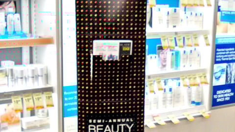 CVS Semi-Annual Beauty Sale Standee