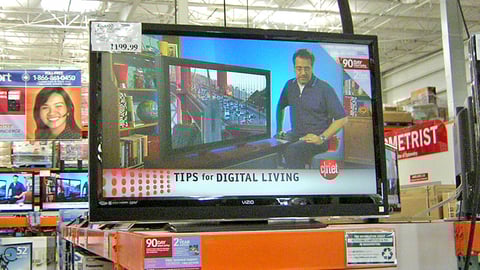 Costco In-Store TV Screen