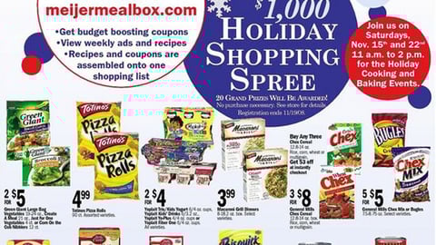 Meijer General Mills MealBox Feature