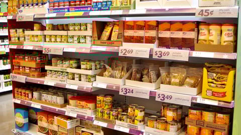 Fresh & Easy Holiday Foods Endcap