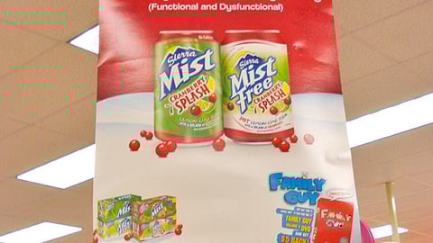 Sierra Mist 'Family Guy' Pole Topper