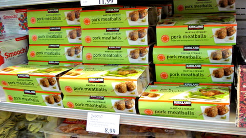 Costco Kirkland Martha Stewart Pork Meatballs