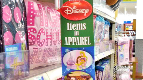Kmart Disney Apparel Violator