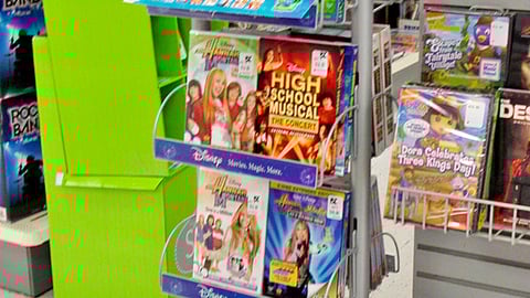 Kmart Disney DVD Rack