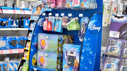 Kmart Disney Electronics Endcap