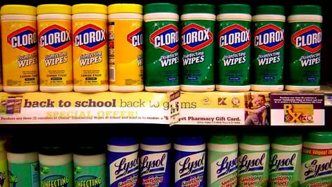 Kmart/Clorox Back-to-School Shelf Sign