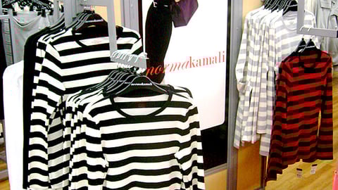 Walmart Norma Kamali Apparel Rack