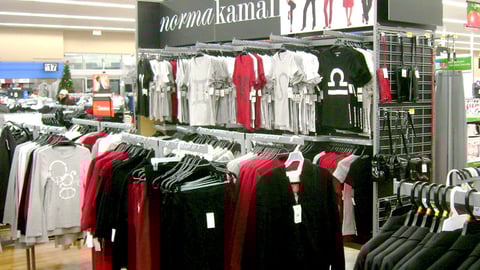 Walmart Norma Kamali Display