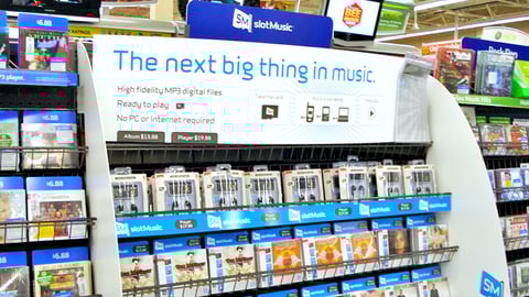 Walmart SlotMusic In-Line Display