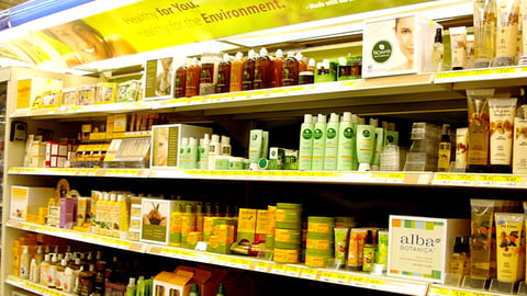 Walmart Natural Beauty In-Line Display