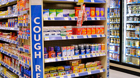 Walgreens 'Cough & Cold Care' Endcap
