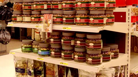 Target Cinnamon Baked Apples Endcap