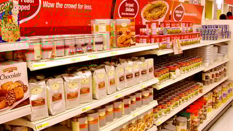 Target 'Holiday Feast' In-Line Display
