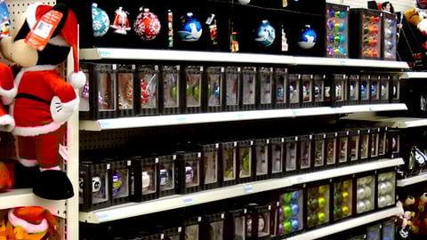 Kmart Celebrations by Radko In-Line Display