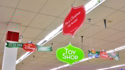 Kmart Disney Toy Shop Ceiling Danglers