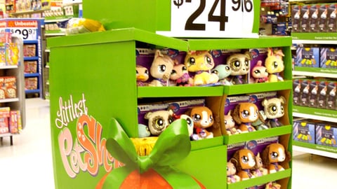 Walmart Littlest Pet Shop Holiday Pallet
