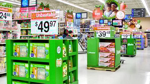 Walmart Holiday Toy Pallets