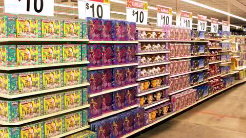Walmart Seasonal Toy Merchandising 