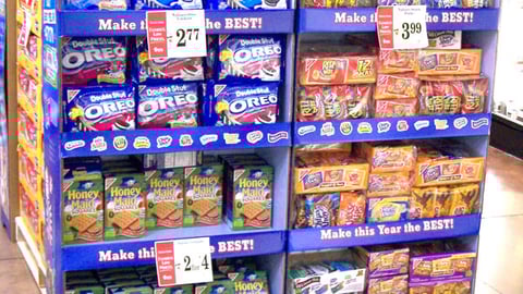 Nabisco 'Best Year Ever' Floorstands
