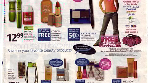 Rite Aid 'Glam Camp' Circular Feature