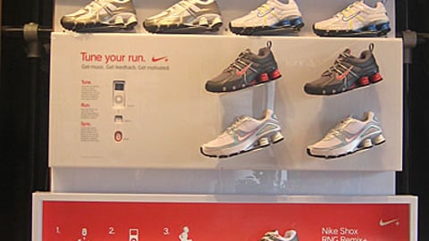 Nike iTunes Display