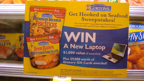 Gorton's Safeway 'Get Hooked on Seafood' Cling