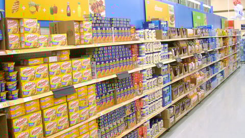 Walmart Kraft 'Simple Mealtime Ideas' Aisle