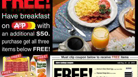 A&P/Oscar Mayer/Tropicana Feature